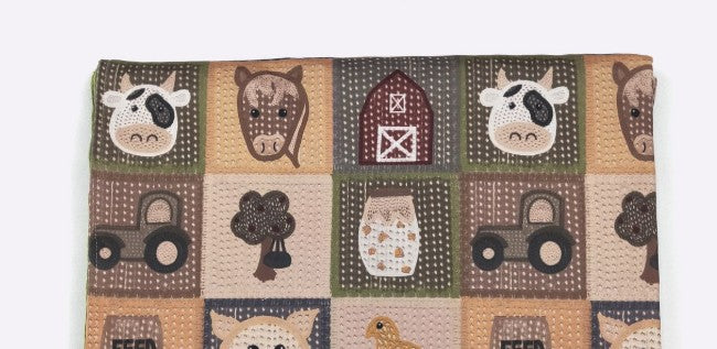 Farmer Boy Baby Blanket