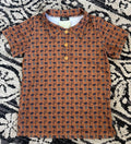 Cowboy Buckle Boy Golf Polo