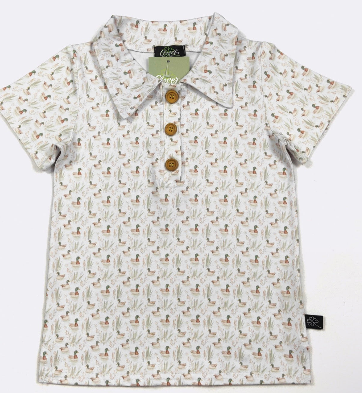 Mallard Duck boys polo