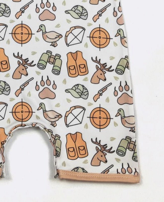 Outdoor Adventure Boy Romper