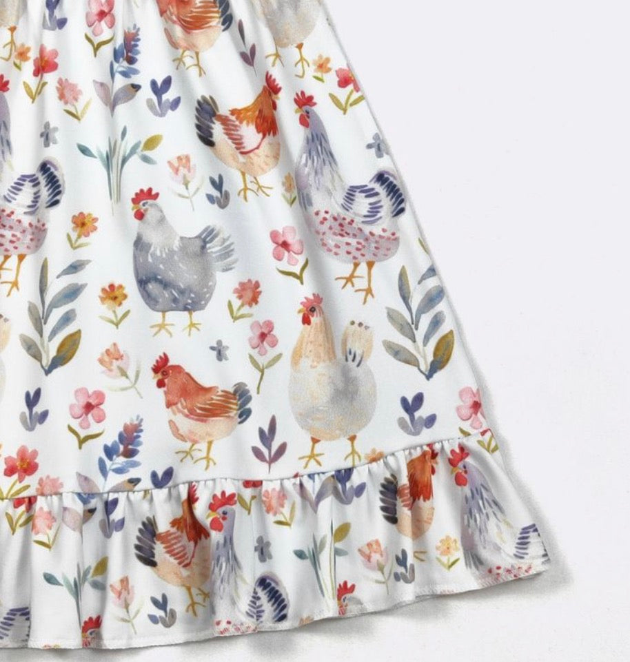 Cute Lil Chick Girls Dress
