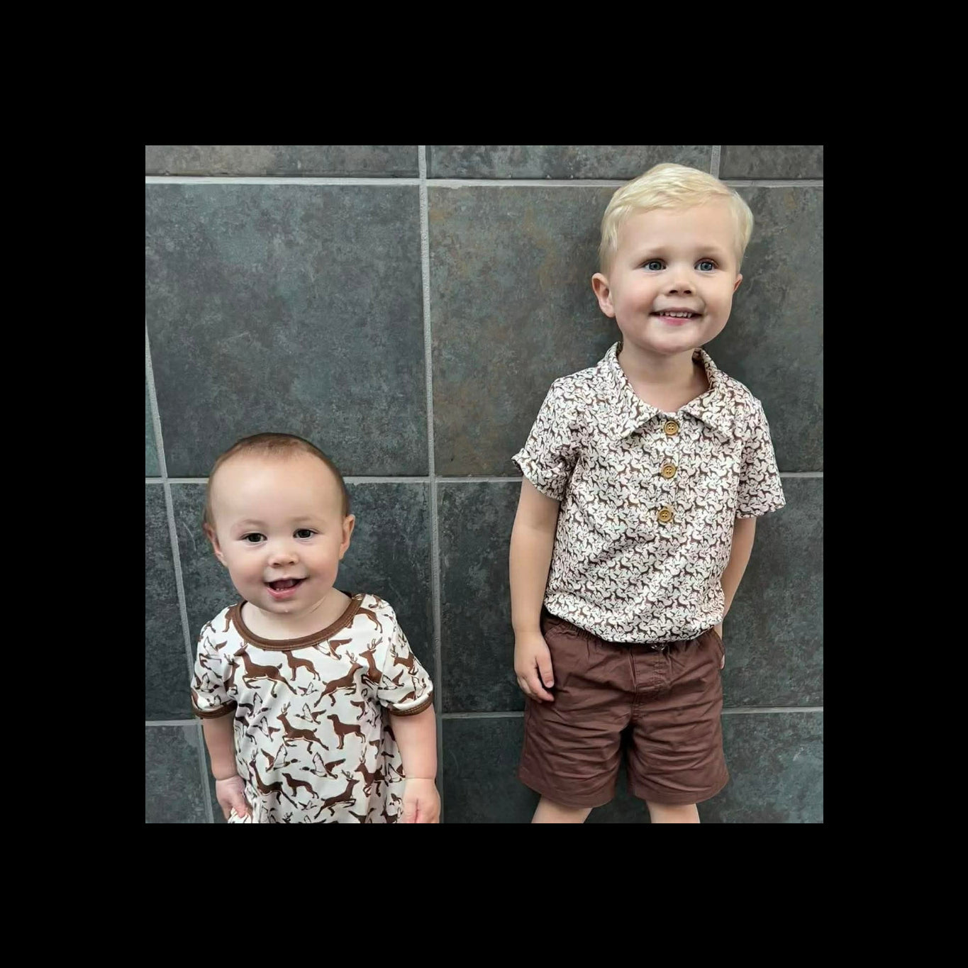 Ducks & Bucks Boy Romper