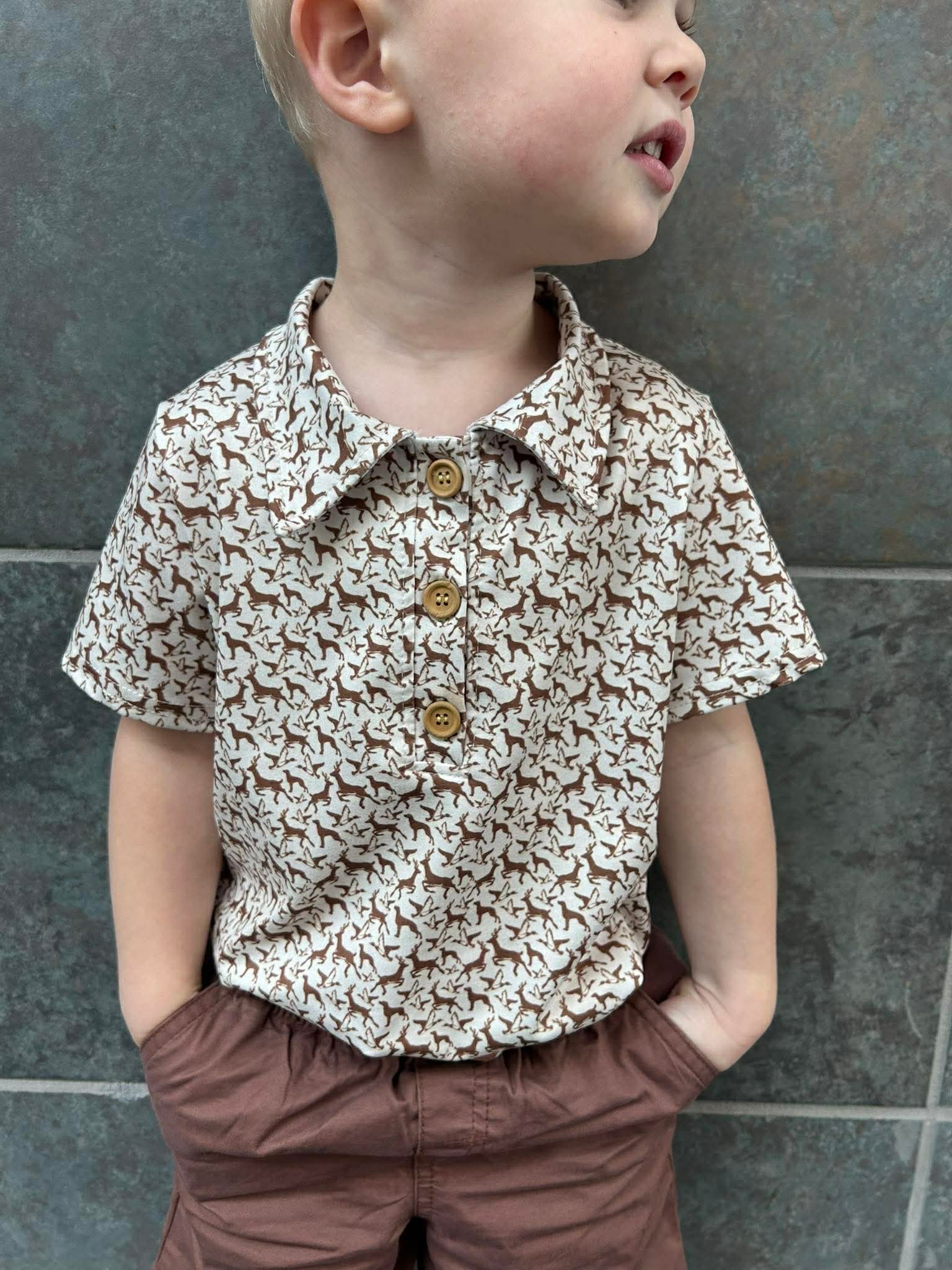 Ducks & Bucks Boys Golf Polo