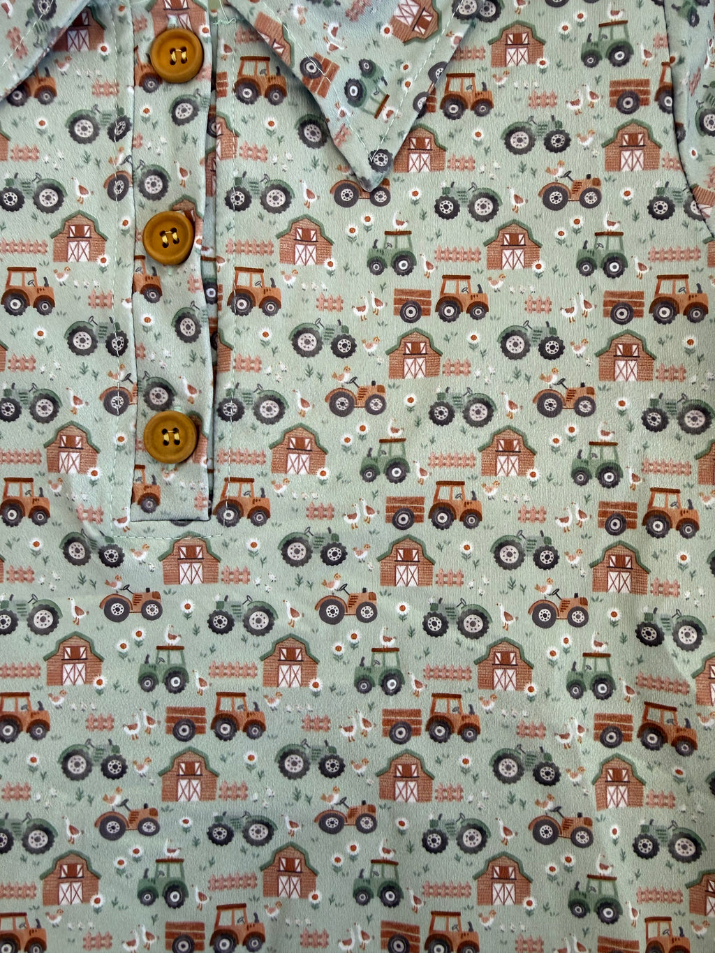 Tractor Boy Golf Polo