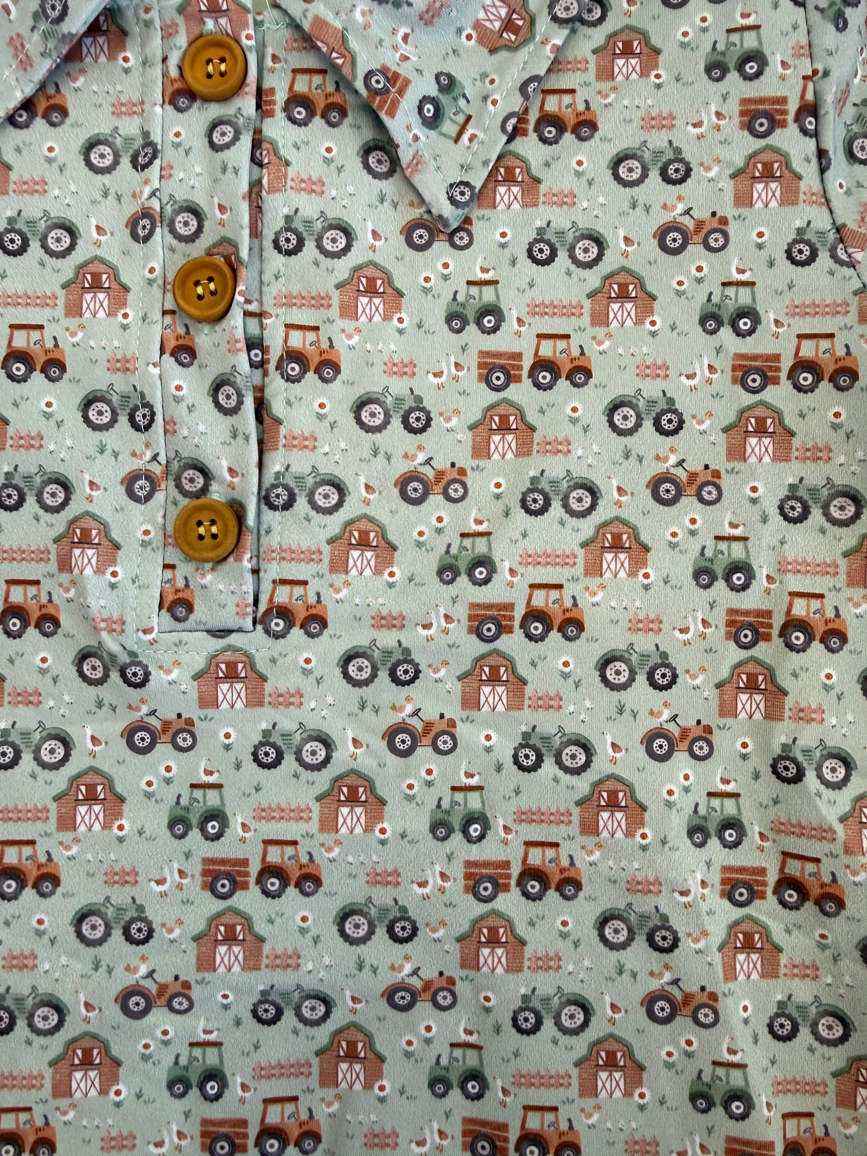 Tractor Boy Golf Polo