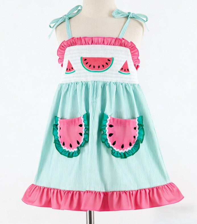 Sweet Watermelon Dress