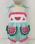 Sweet Watermelon Baby Romper